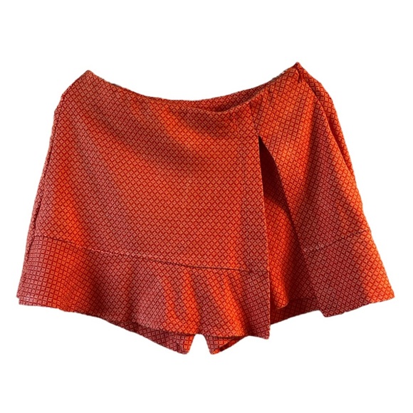 CAbi Matchmaker Orange Textured Skort Suit Set - Picture 10 of 14